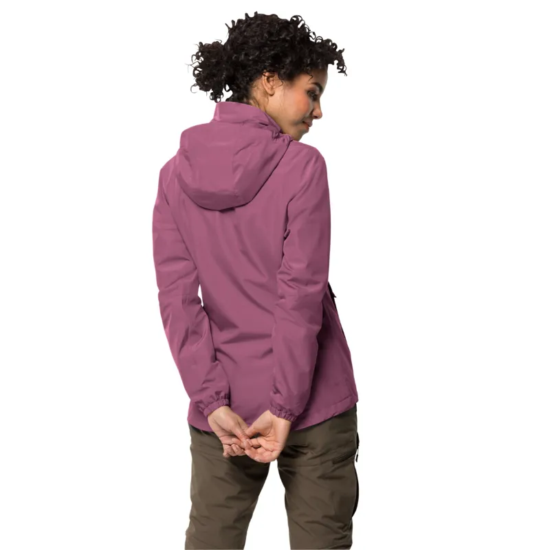 Jack Wolfskin Women's Stormy Point Jacket - Violet Quartz-4